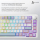 Ajazz AK820 MAX Magnetic switches Purple White RGB - 1536366 - zdjęcie 11